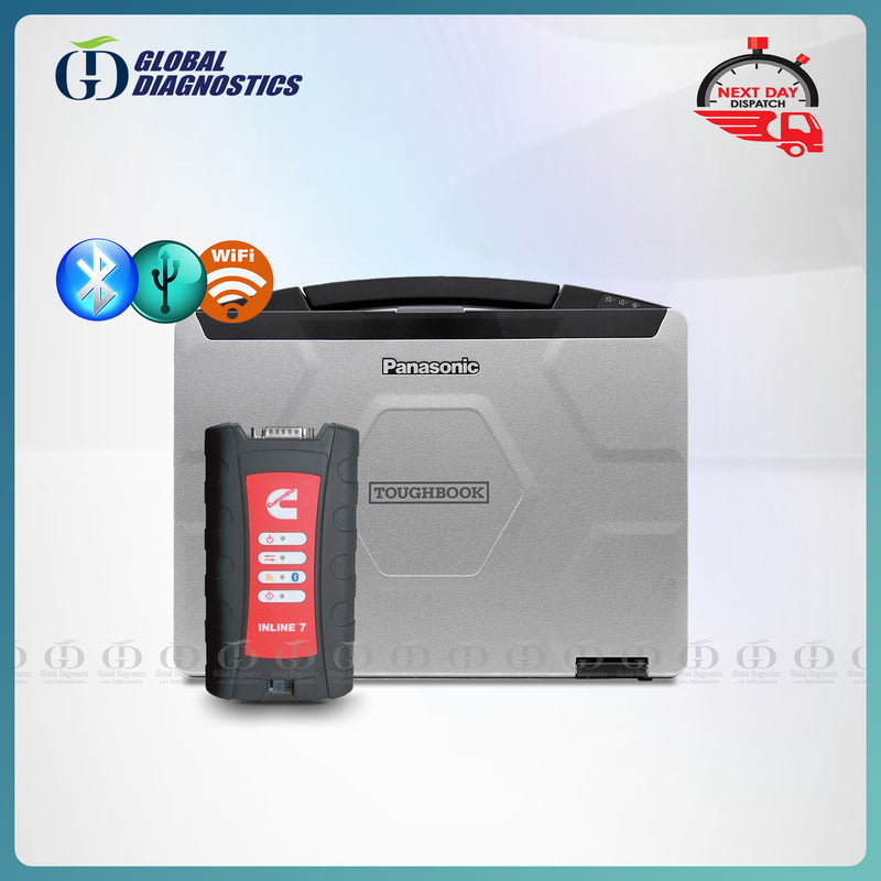 INLINE 7 Dealer Diagnostic After-Treatment System with Flash Calibration Programming for CUMMINS 