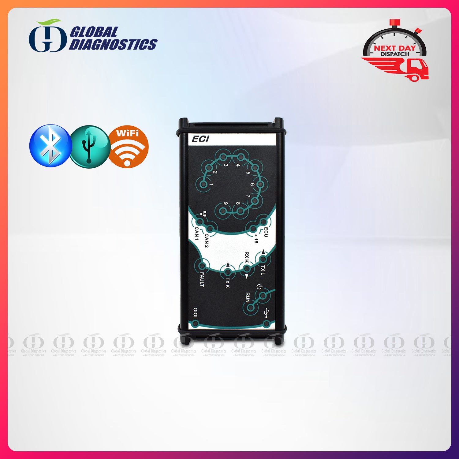 IVECO Eltrac ECI Diagnostic Interface — Global Diagnostics International