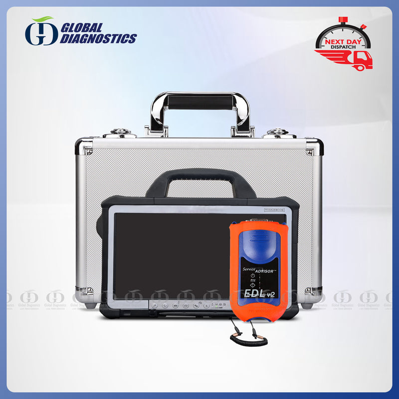 JD EDL-V2 Full Dealer Diagnostics Service & Parts System for John Deere AG & CF ( With Flightcase) 