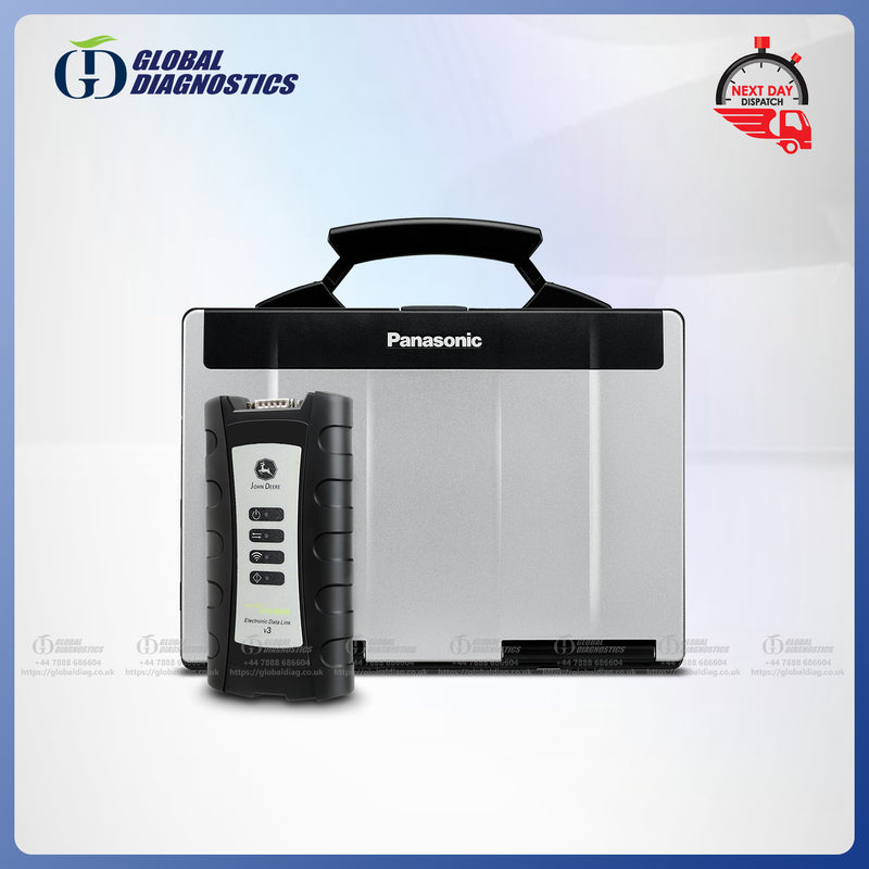 JD EDL-V3 Full Dealer Diagnostics Service & Parts System for John Deere AG & CF 