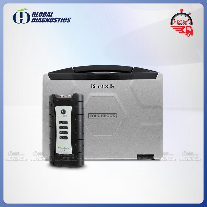 JD EDL-V3 Full Dealer Diagnostics Service & Parts System for John Deere AG & CF