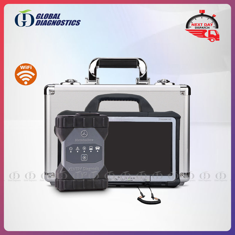 Mercedes Benz MB Star Xentry C6 DOIP for Cars and Vans | Full Diagnostics System with Flightcase 