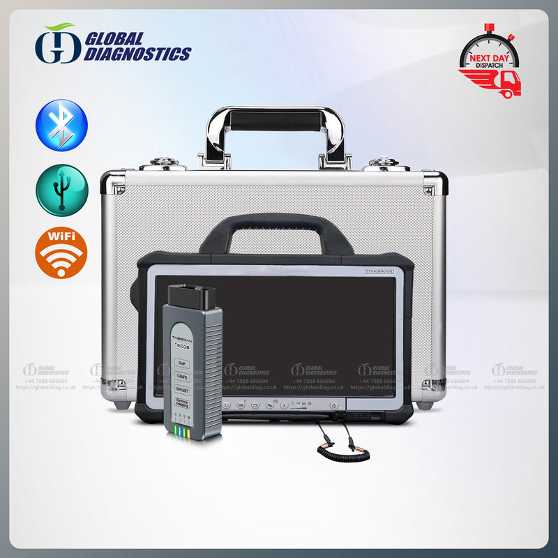 TABSCAN T6-ICOM Full Dealer Diagnostics System for BMW, Mini, and Roll-Royce (With Flightcase) 
