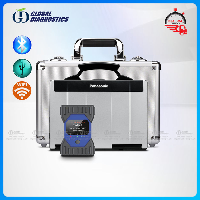 TABSCAN T6-VCM3 Full Dealer Diagnostic and Programming System for FORD (With Flight Case) 