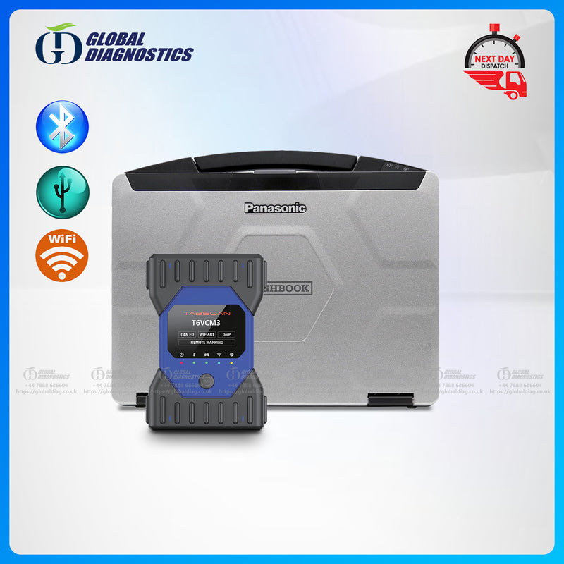 TABSCAN T6-VCM3 Full Dealer Diagnostic and Programming System for FORD 