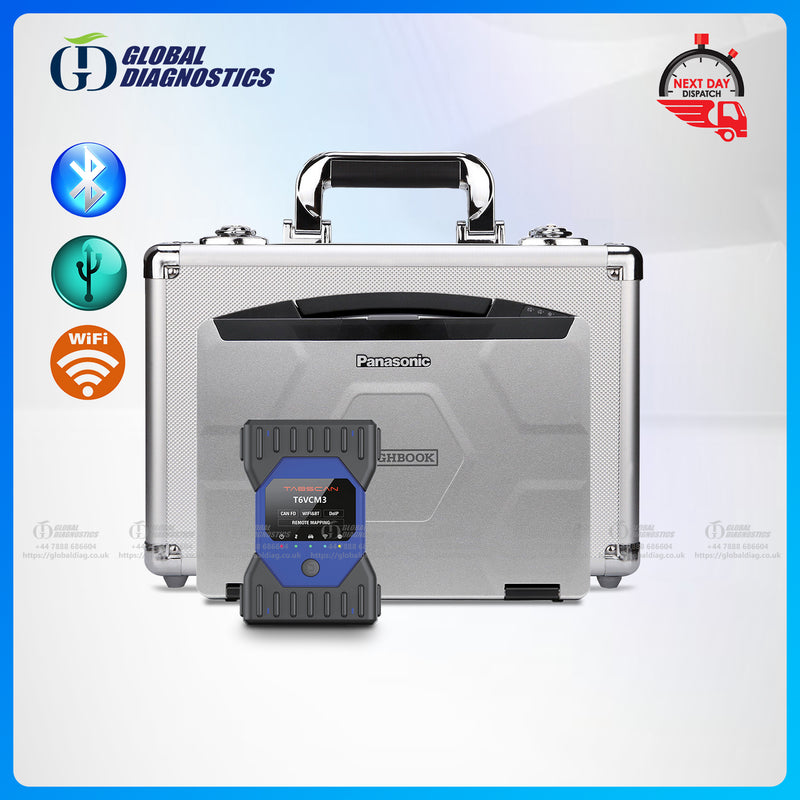 TABSCAN T6-VCM3 Full Dealer Diagnostic and Programming System for FORD (With Flight Case) 