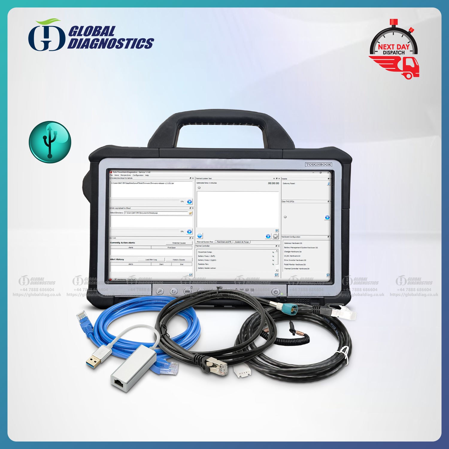 Tesla Toolbox 3 Full Dealer Diagnostics System — Global