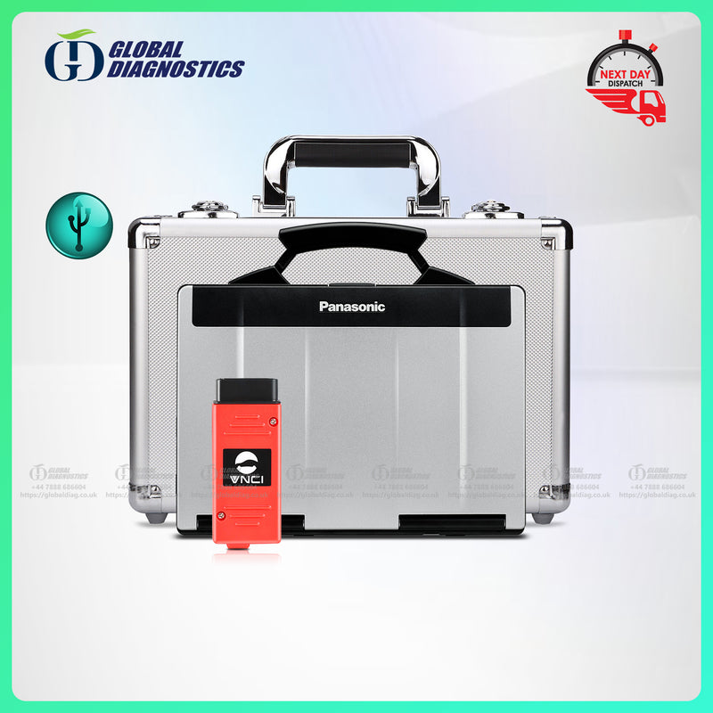 VAS O.DIS Dealer Diagnostics Coding Programming for VAG Group with VNCI 6154| Full System with Flightcase (Support Remote Programming) 