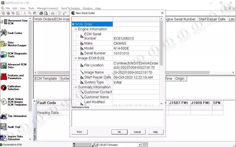 Cummins Insite Dealer Diagnostics After-Treatment Programming  Laptop (Compatible with Inline 6 and Inline 7) 