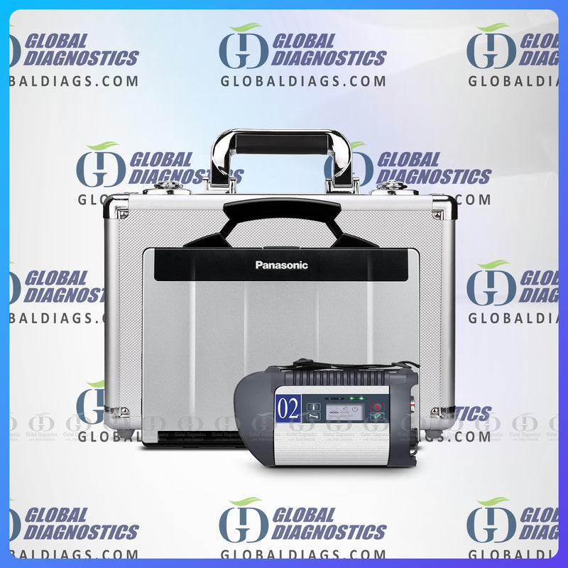 DUAL-BOOT Mercedes Benz Daimler Star Xentry [Car & Van + Truck]  SDConnect C4 DOIP |-Full Diagnostics System with Flight Case 