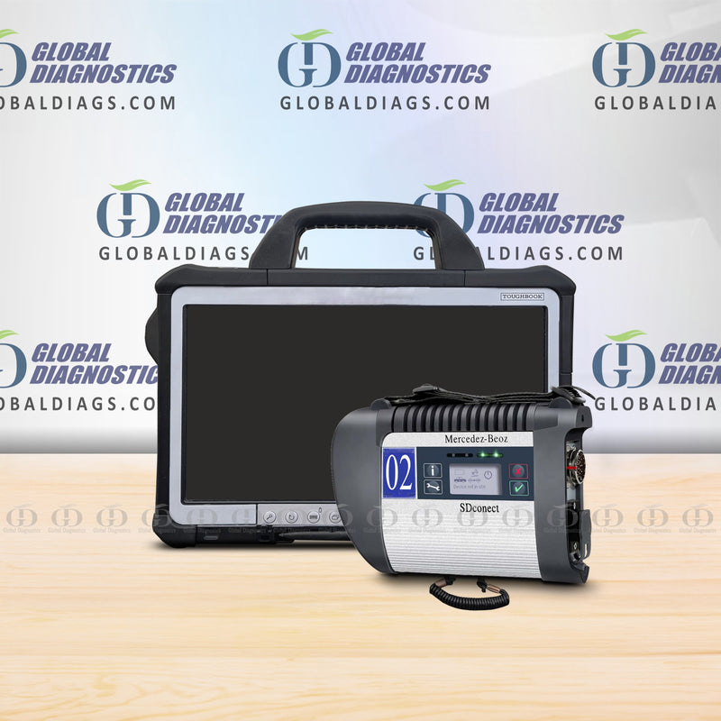 DUAL-BOOT Mercedes Benz Daimler Star Xentry [Car & Van + Truck]  SDConnect C4 DOIP |-Full Diagnostics System 