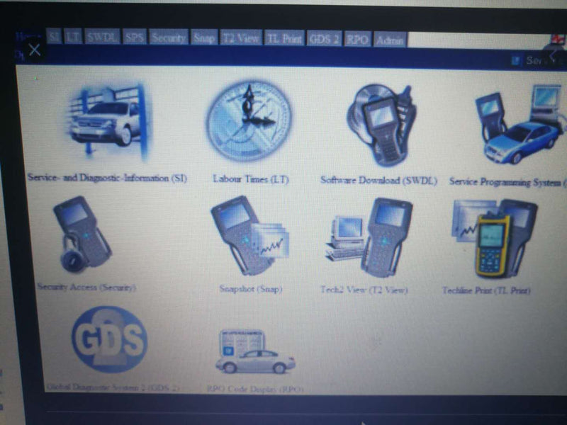 GM MDI Dealer Diagnostic Programming System for GM, SAAB, Vauxhall, Opel 